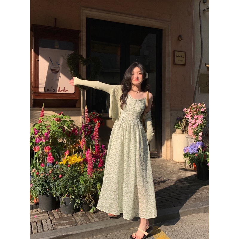 [FreeShip] [Ảnh thật] FLOWER DRESS