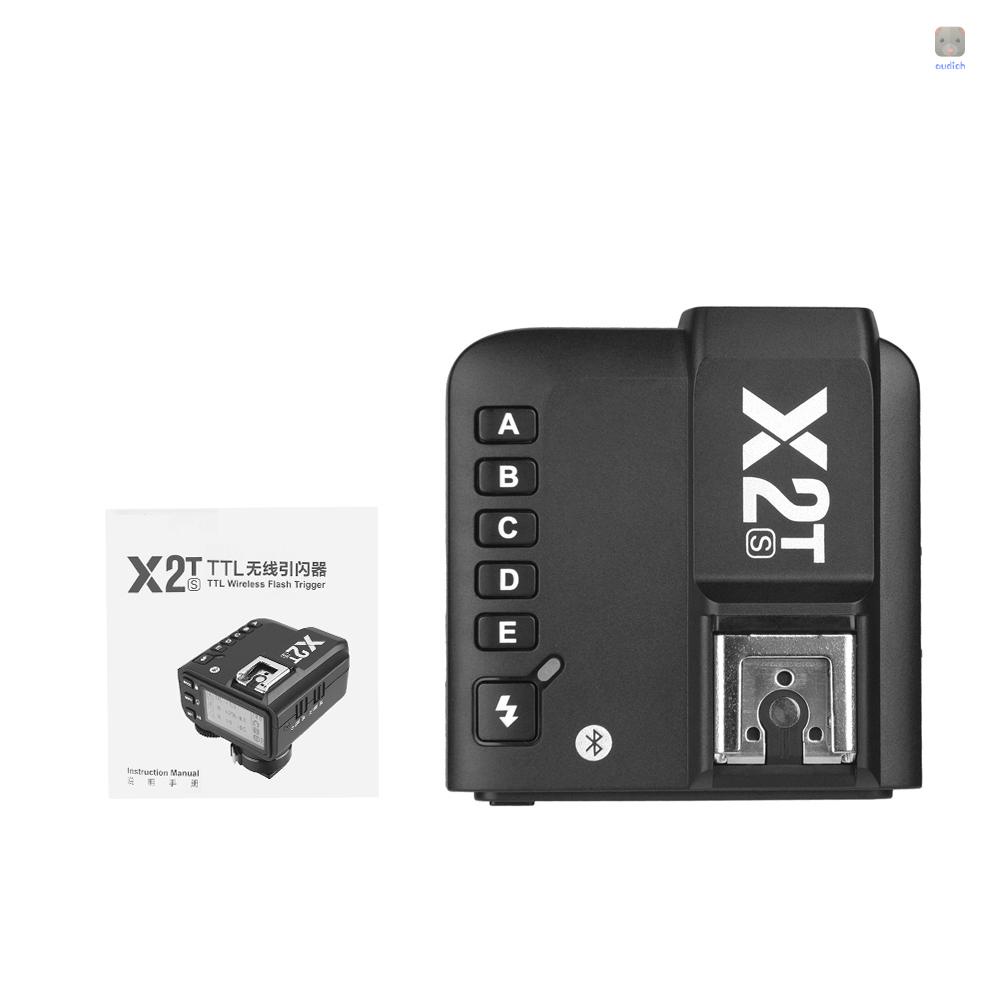 Bộ Kích Hoạt Đèn Flash Không Dây X2T-S TTL 1 / 8000s HSS 2.4G Cho Godox V1 TT350S AD200 AD200Pro for iPhone X / 8 / 8 Plus HUAWEI P20 Pro / Mate 10