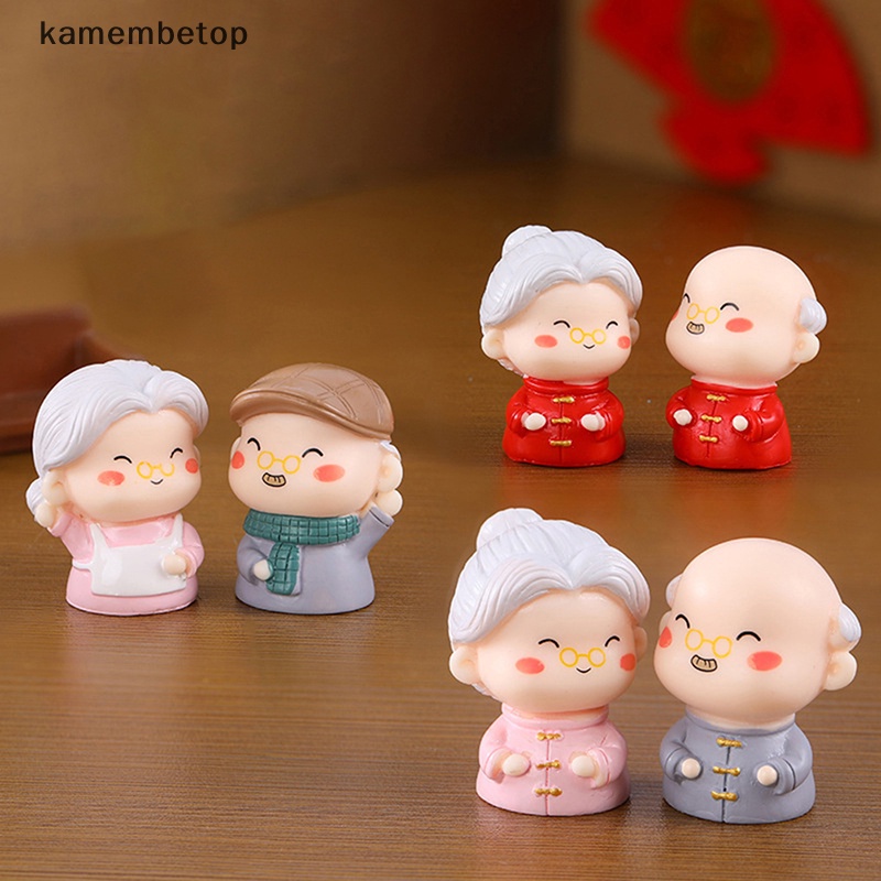 Mô Hình Cặp Đôi beto Mini Bằng Nhựa Resin Trang Trí Tiểu Cảnh DIY