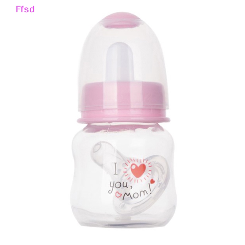 Bình Sữa Mini 60ml Bằng Nhựa PP Kiểu Hoạt Hình Dễ Thương Cho Bé