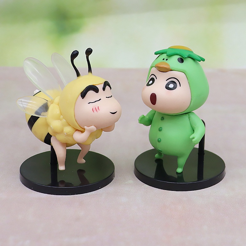 Bộ 6 Mô Hình Búp Bê Shin-chan Dùng Trang Trí