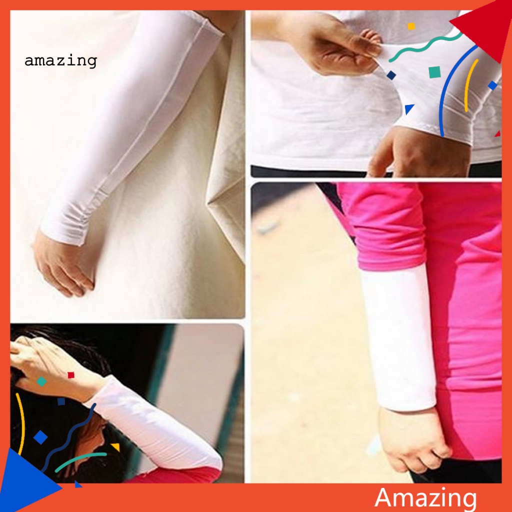 Găng Cánh Tay Chống Nắng Tia UV Mùa Hè Mát Mẻ Khi Đạp Xe / Leo Núi / Câu Cá