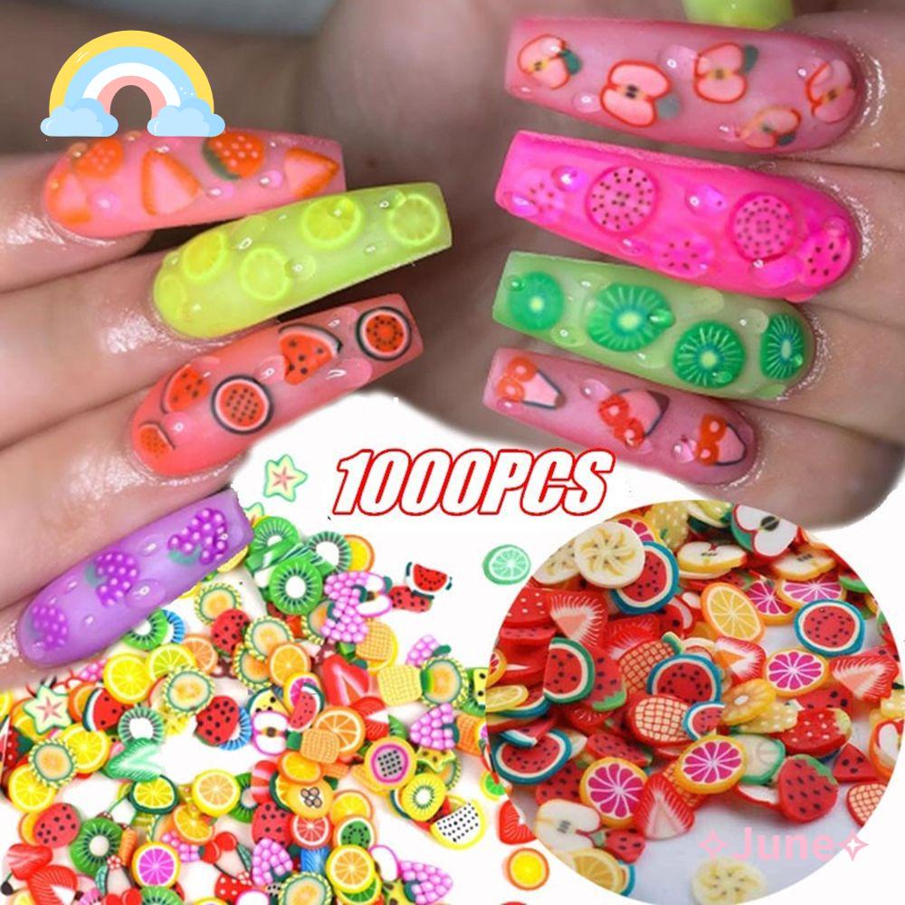 [Hàng mới về] Túi 1000 miếng dán trang trí móng tay 3D nghệ thuật thời trang