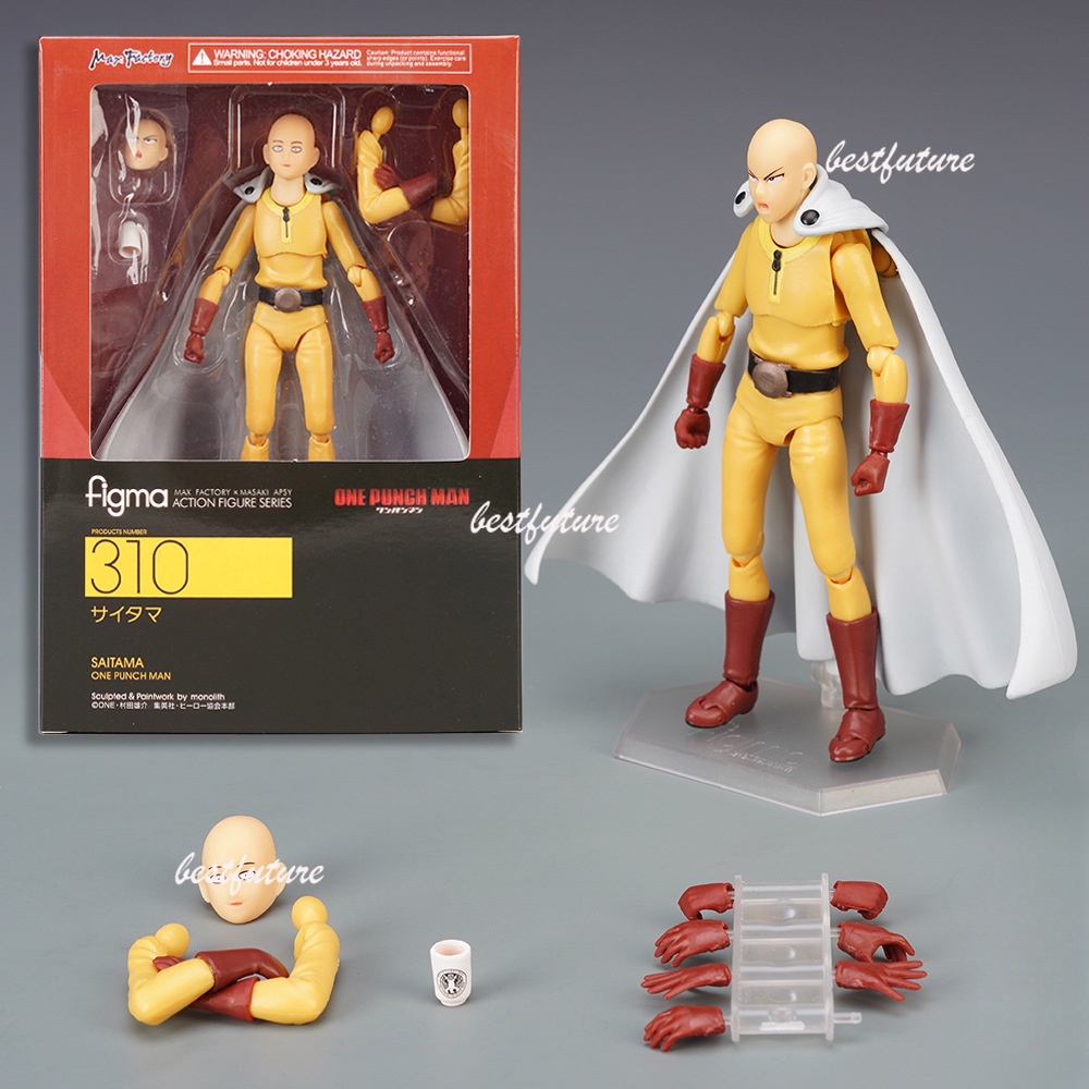 Nhân Vật One Punch Man Figma 310 Độc Đáo Sáng Tạo# Mô Hình Nhân Vật Saitama Articulado Thiết Kế Dễ Thương