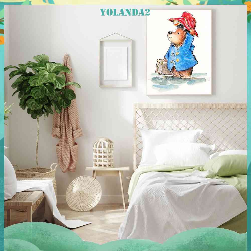 Bộ Tranh Đính Đá 5D Họa Tiết Bia Hoạt Hình Độc Đáo Diy Dùng Trang Trí Nhà Cửa