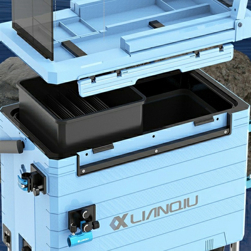 Hùng Câu Đài Lianqiu Xanh Sữa 36L phiên bản mới 2023, Thùng Câu Cá -  SOMIA_fishing