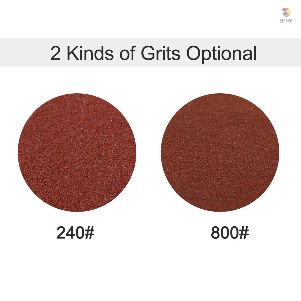 Set 10 Dây Đai Chà Nhám 30x330mm 240 Grit Dành Cho Máy Đánh Bóng