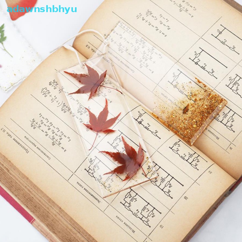 Khuôn Silicon Hình Chữ Nhật Làm Đánh Dấu Trang Sức Resin UV DIY