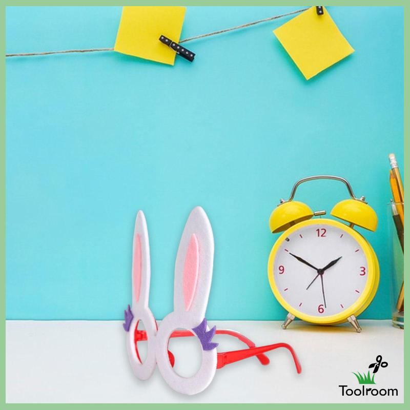 Mắt Kính Thỏ Phục Sinh Nhồi Bông Trang Trí Tiệc