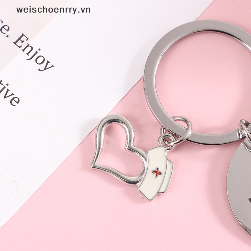 1 Móc Chìa Khóa Có Khắc Chữ I 'M a Nurse Độc Đáo DIY