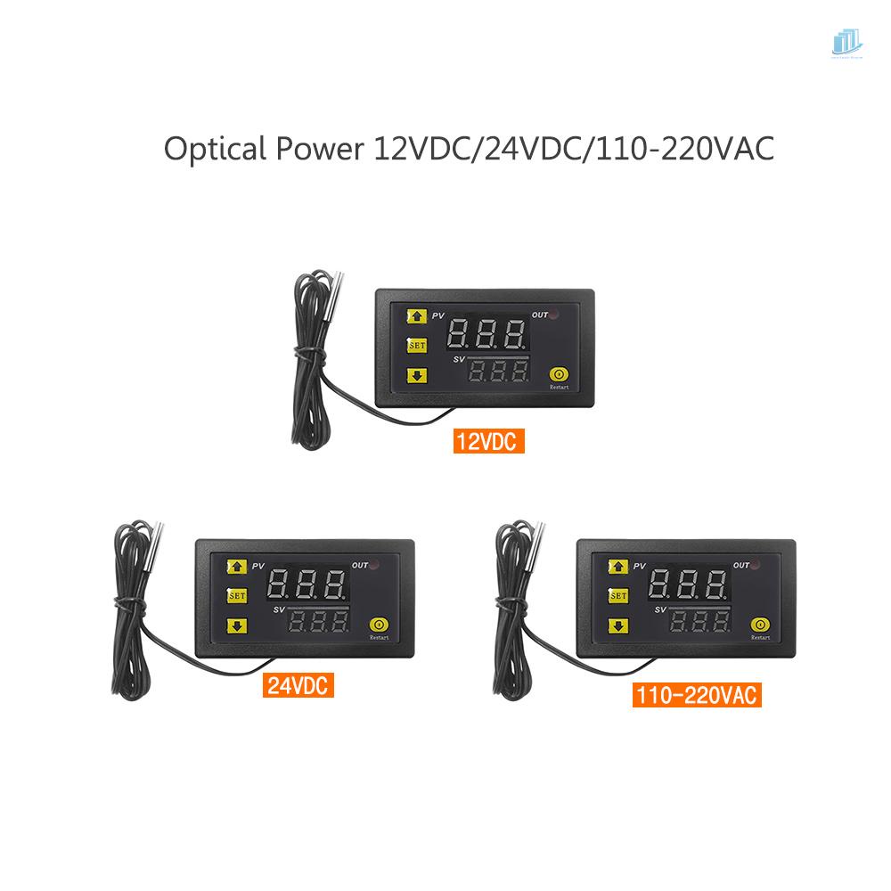 Bộ Điều Khiển Nhiệt Độ Kỹ Thuật Số Mini W3230 AC110V-220V 20A