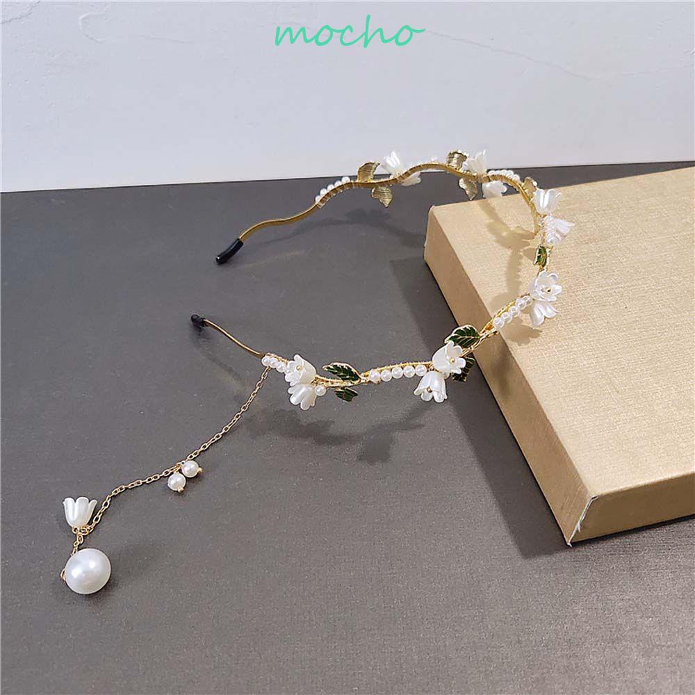 Cài Tóc Đính Hoa Tua Rua Sang Trọng Cho Nữ