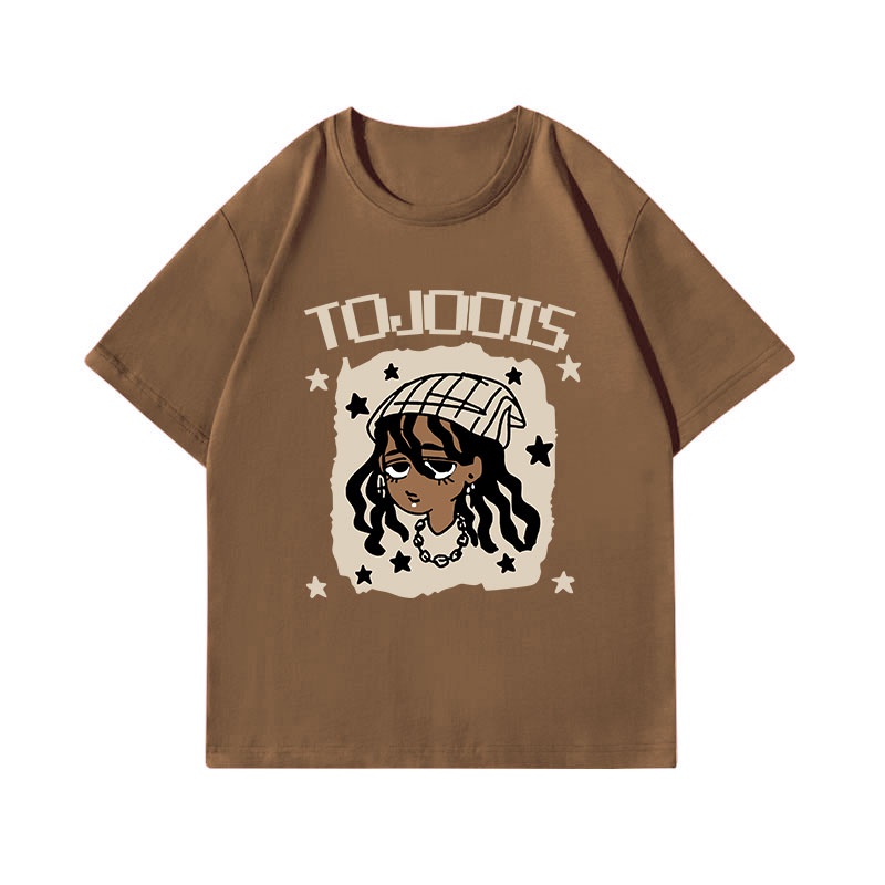 Áo Thun Unisex 100% Cotton Nguyên Chất Ngắn Tay Phong Cách Hàn Quốc Mới NRVP 2023