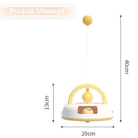 Bàn xoay lắc bóng Wanbo-Petkit 
 Đồ chơi cho mèo tặng kèm một bóng bàn lông xả stress cho boss cực sịn