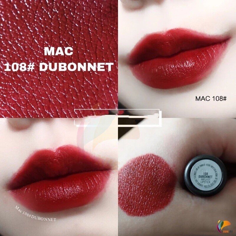 Son Mac Siêu Lì Chính Hãng Matte Powder Kiss Lipstick, Lustre Trọn Bộ Các Màu Hot Nhất BeeBee