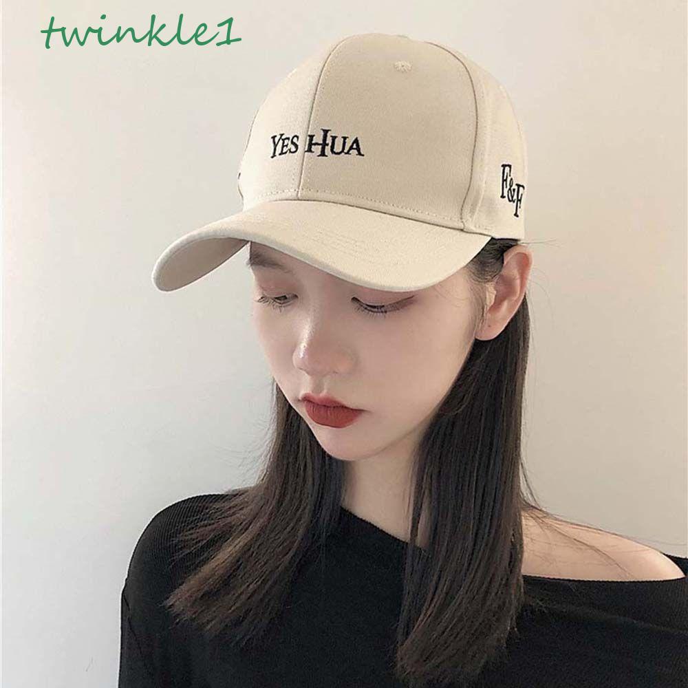 Mũ Lưỡi Trai Thêu Chữ Màu Sắc Thời Trang Cho Nữ