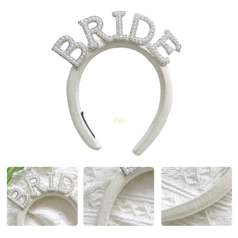 Flgo Băng Đô Cài Tóc Thời Trang Cho Cô Dâu