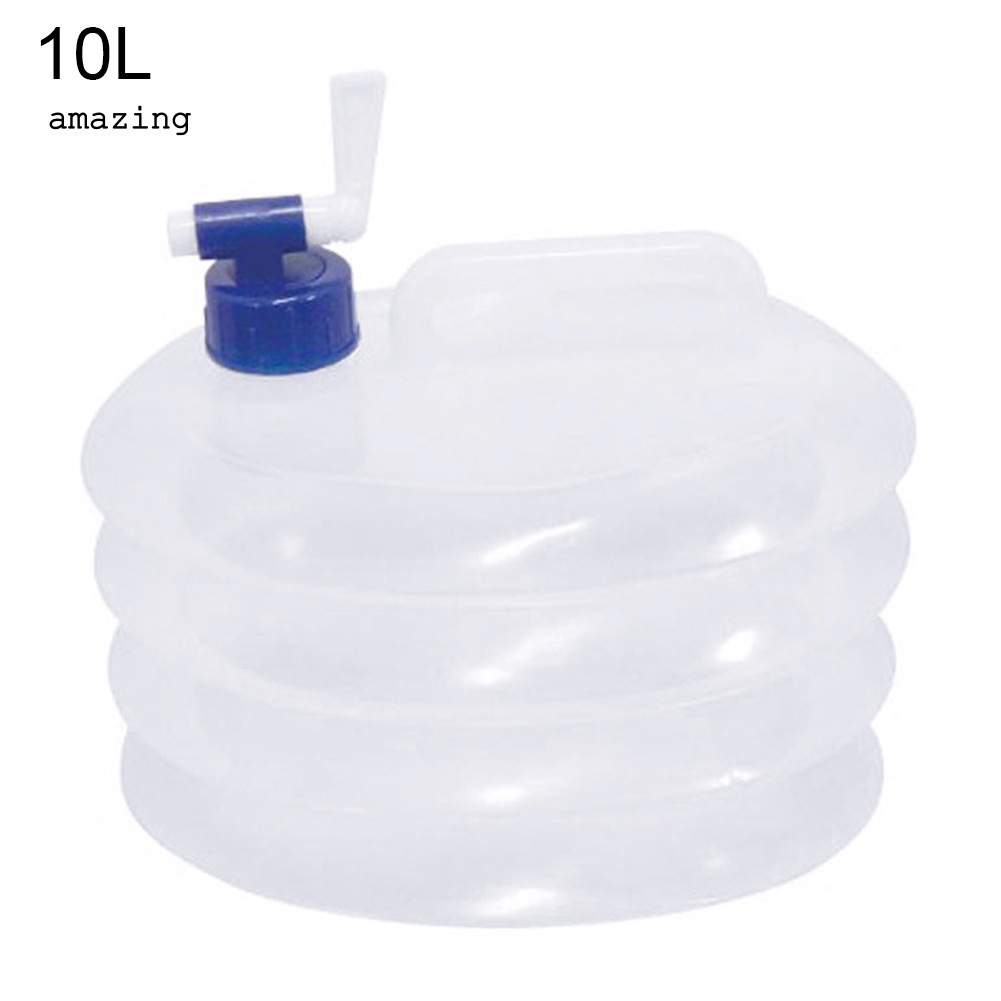 Bình Đựng Nước Trong Suốt Có Vòi Xếp Gọn Dung Tích 3 / 5 / 8 / 10 / 15l