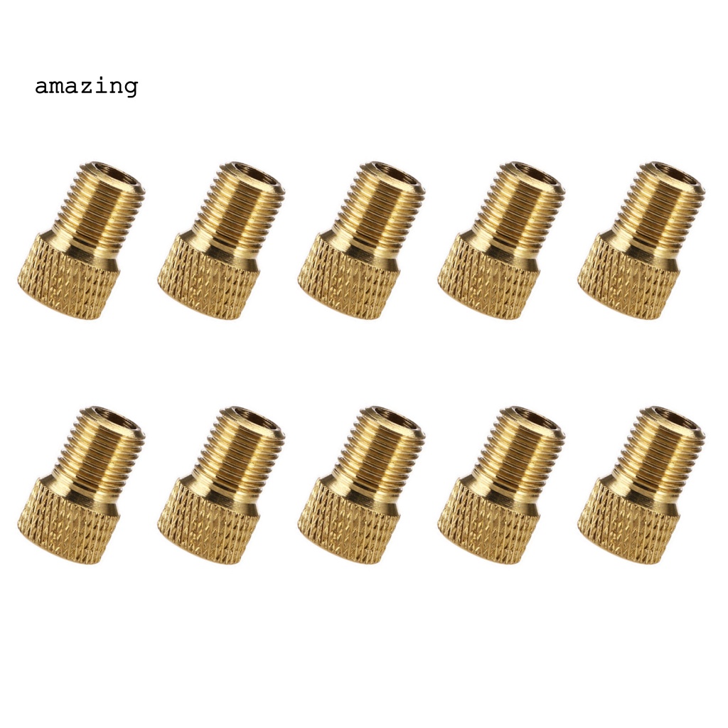 Set 10 Đầu Nối Van Bơm Hơi Xe Đạp Tiện Dụng