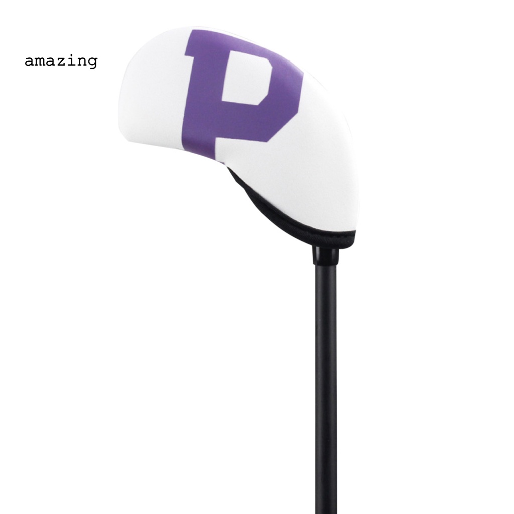 Set 10 Vỏ Bọc Gậy Đánh Golf Chống Rung Chống Trầy Xước