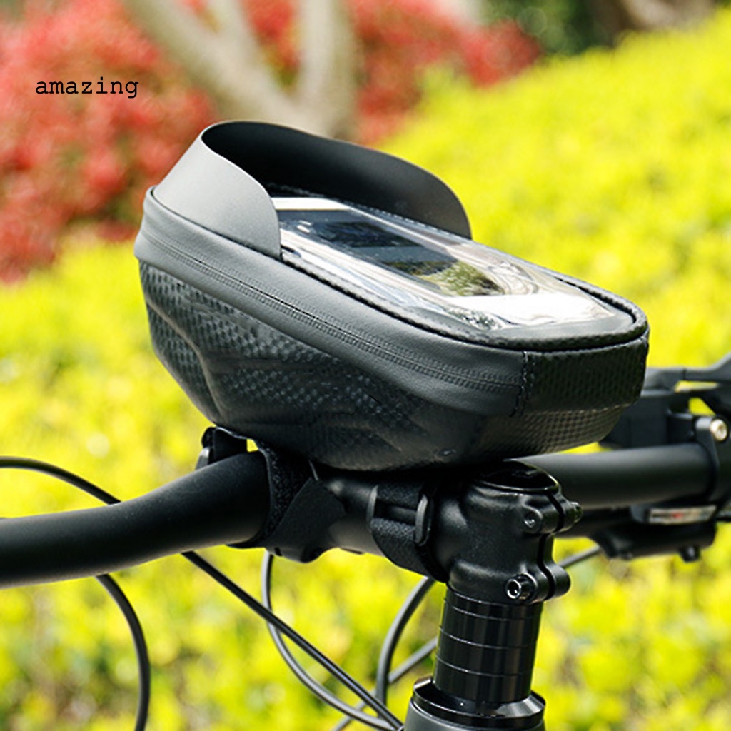 Túi Đựng Điện Thoại Vỏ Cứng Chống Thấm Nước Có Thể Chạm Màn Hình Cảm Ứng Dành Cho Xe Đạp MTB