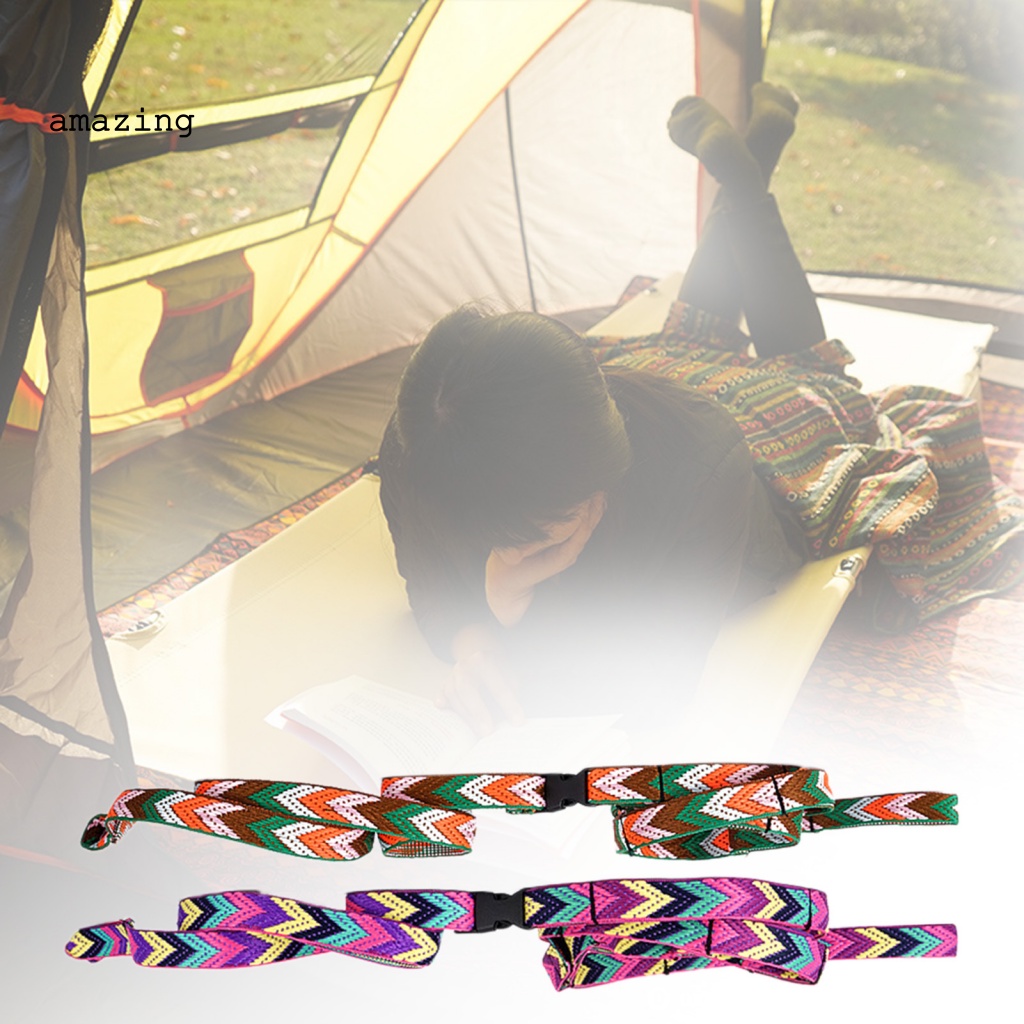 Dây Treo Quần Áo Bằng Nilon Tiện Dụng Cho Cắm Trại Ngoài Trời