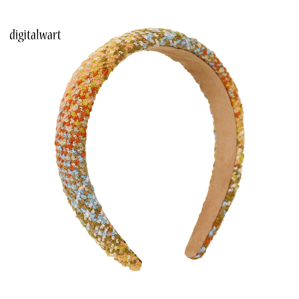 Kỹ Thuật Số| Băng Đô Cài Tóc Họa Tiết Sọc Caro Phong Cách Hàn Quốc Ngọt Ngào Cho Nữ