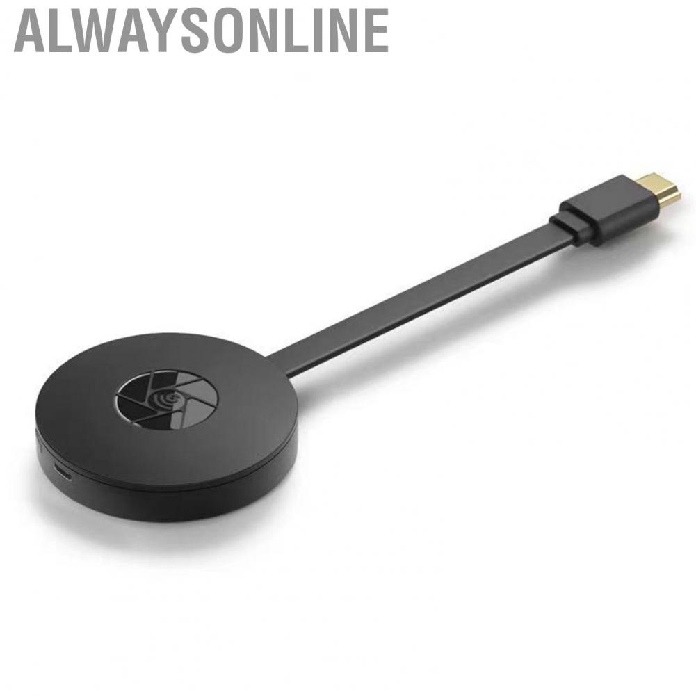 Alwaysonline Mirroring Dongle Receiver  Stable AM8268 Processor Display Adapter Portable HD Output for Car Screens