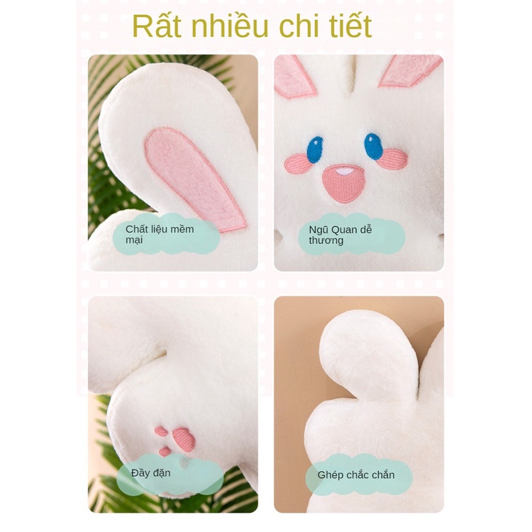 Thú Nhồi Bông Hình Thỏ Lớn Sáng Tạo Cho Nam Và Nữ