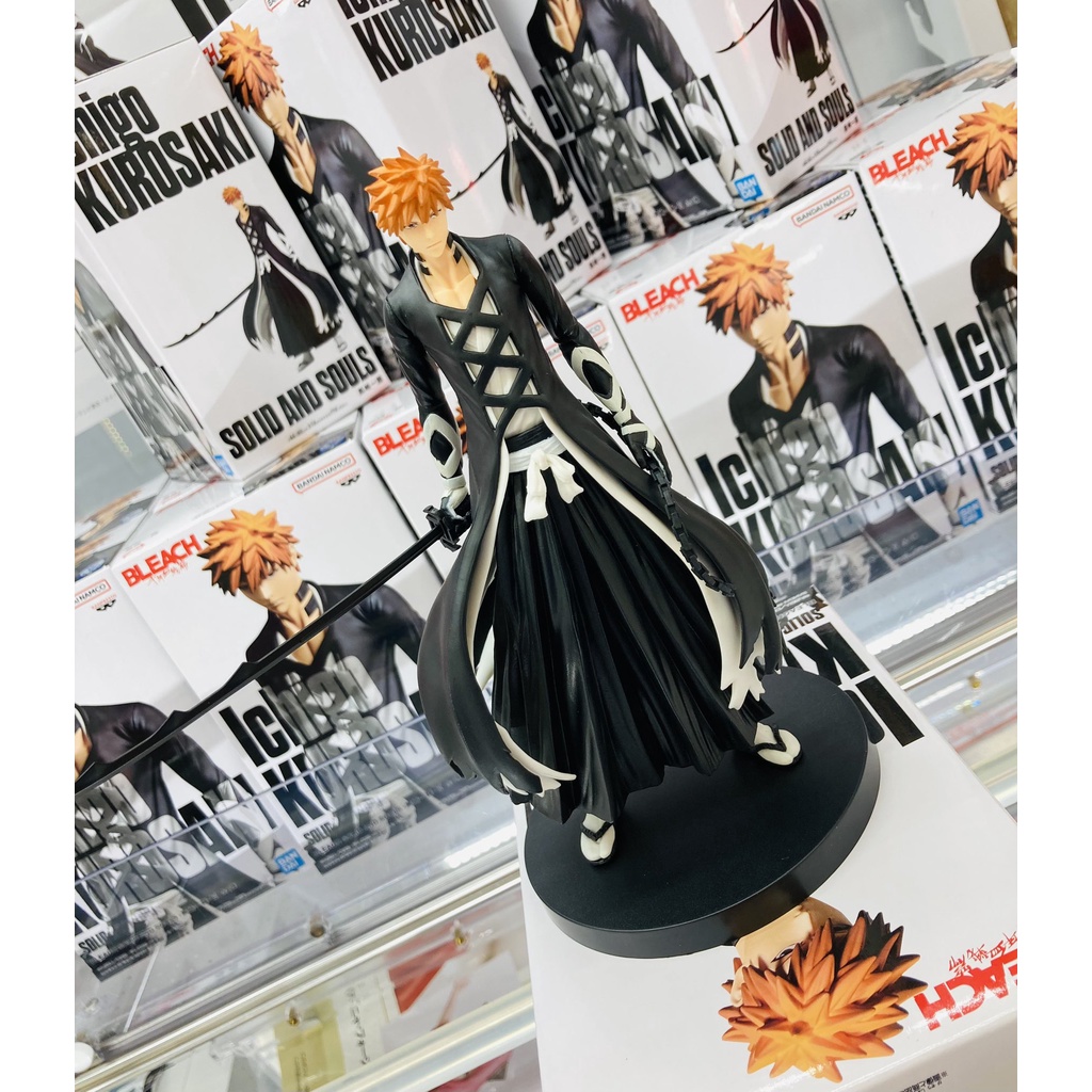 MÔ HÌNH CHÍNH HÃNG Bleach - Kurosaki Ichigo - Solid and Souls - II