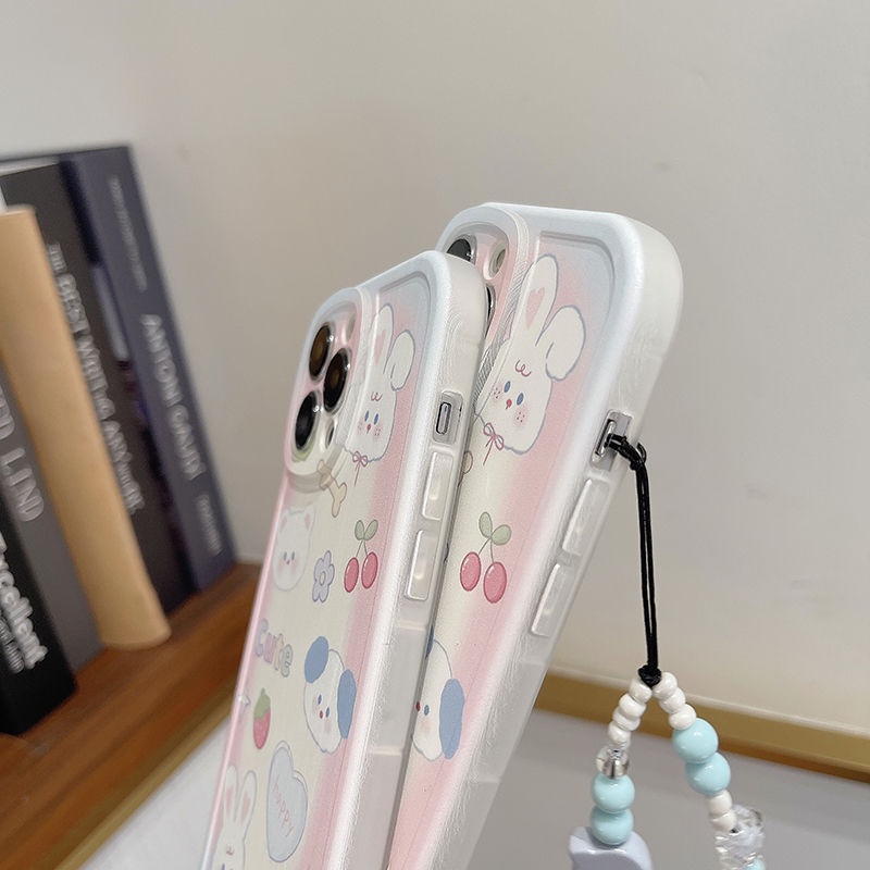 Ốp Điện Thoại In Hình Thỏ Graffiti Hoạt Hình Cho Iphone 14 13 12 11 Promax 7plus 8plus X Xs XSmax