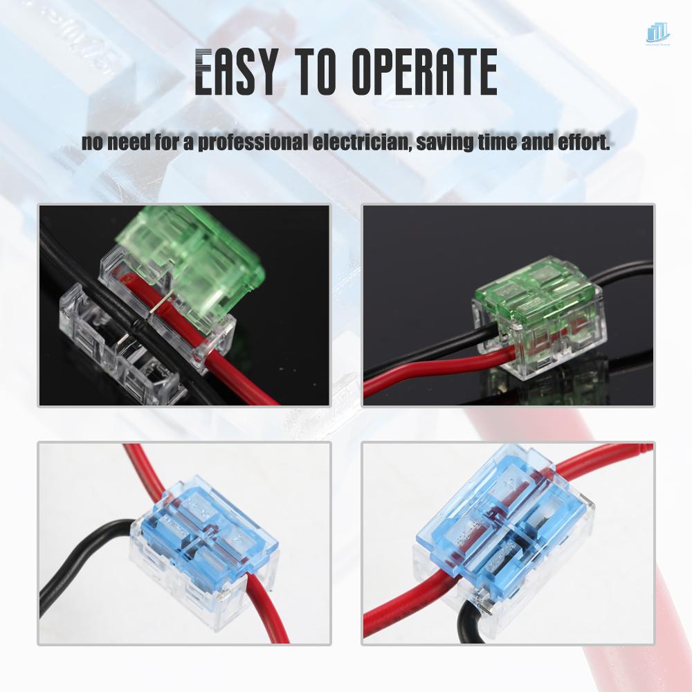 Hộp 10 Đầu Nối Dây Điện Nhanh Chữ T Chuyên Dụng