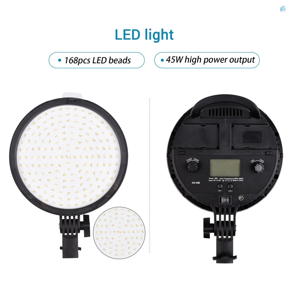 Hộp Đèn LED Mềm Chụp Ảnh 45W 50x70cm / 20x28in * 1 + 3200K-5600K * 1 + Bộ Lọc Màu * 3 (Đỏ / Vàng / Xanh Dương) +