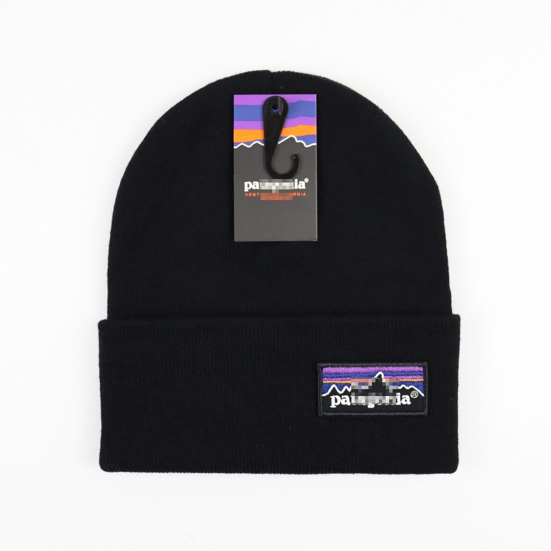 Mũ Beanie Dệt Kim Màu Trơn Không Vành Thời Trang Unisex