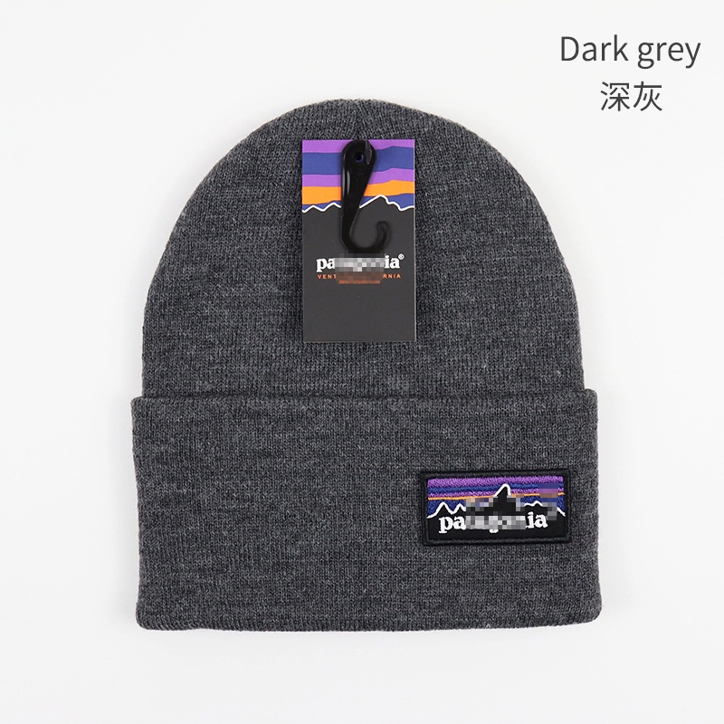 Mũ Beanie Dệt Kim Màu Trơn Không Vành Thời Trang Unisex