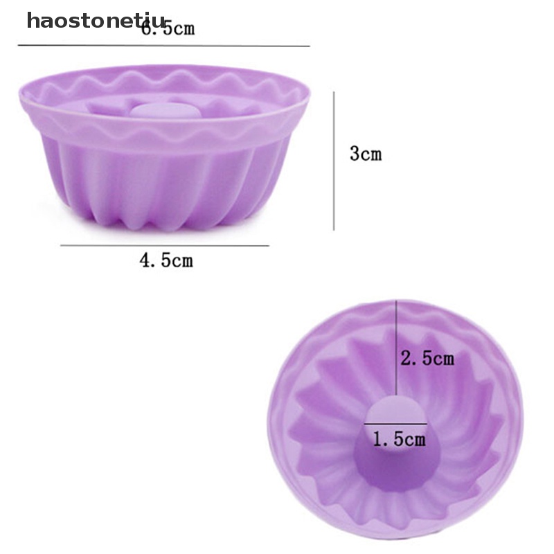 Bộ 12 Khuôn Silicone Làm Bánh Donut / Muffin / Cupcake