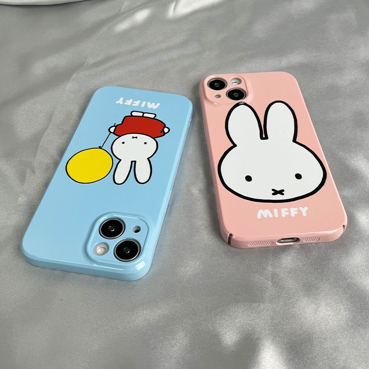 Ốp Điện Thoại Cứng In Hình Thỏ Và Bong Bóng Cho Apple / / / 811xs iphone137 iPhone12 / 14pro xr 5NIX