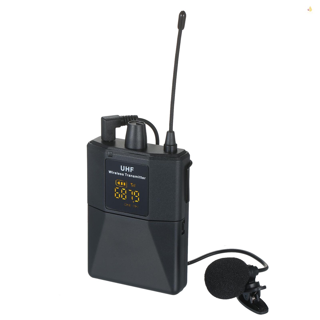 Bộ Micro UHF Di Động Với 1 Bộ Thu Phát 2 Mic 2 Tai Nghe Và Bộ Thu Tần Số Có Thể Sạc Lại Phù Hợp Cho Giải Trí Nhà Ở