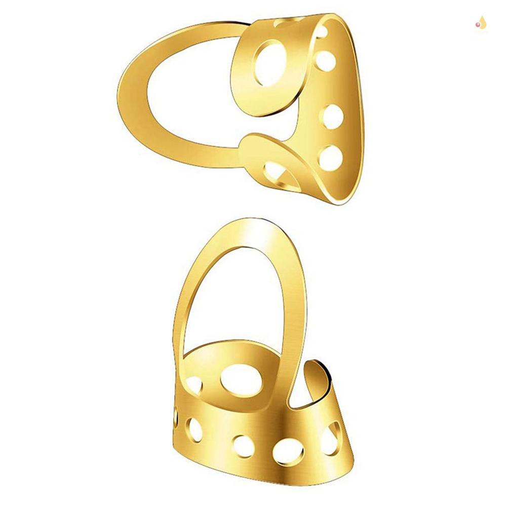 Bộ 8 Móng Tay Gảy Đàn Banjo Bằng Thép Không Gỉ Thiết Kế Mở Có Thể Điều Chỉnh