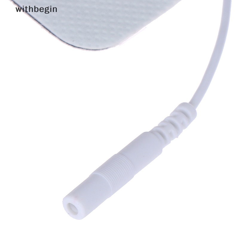 1 Cặp Miếng Dán Điện Cực 7 * 11 Có Thể Tái Sử Dụng Cho Máy Mát Xa Cơ Thể