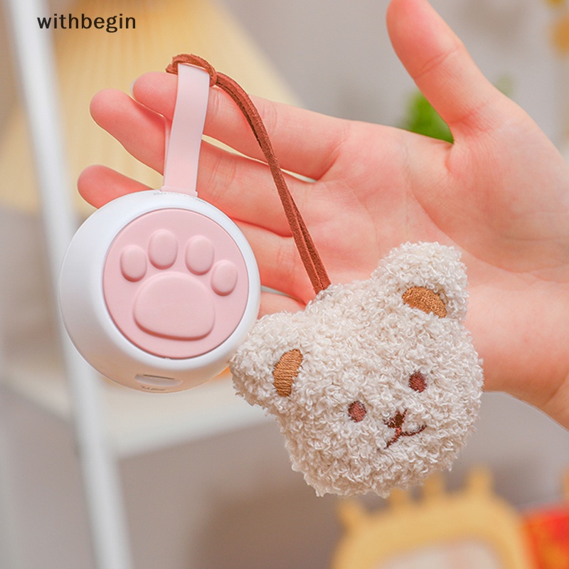 Móc Khóa Hình Chú Gấu Nhồi Bông Dễ Thương Dùng Trang Trí Tên Trẻ Em