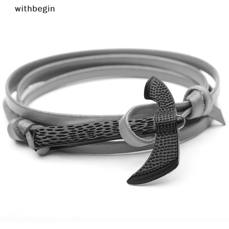 Vòng Tay Da Paracord Kim Loại Màu Đen Thời Trang Cho Nam