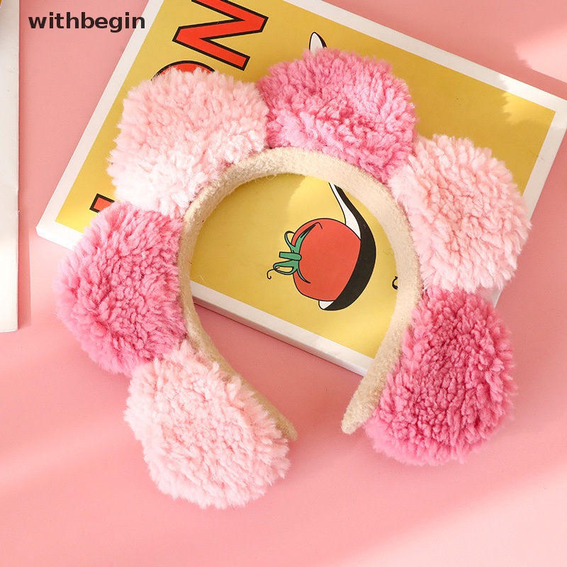 Băng Đô Vải Bông Hoa Hướng Dương Nhiều Màu Dễ Thương