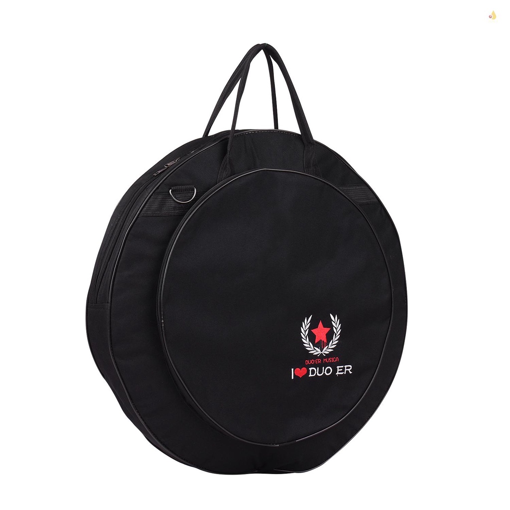Ba Lô Đôi Màu Đen 10mm Chống Va Chạm Có Túi Đeo Vai Đựng mynice Cymbal Gig