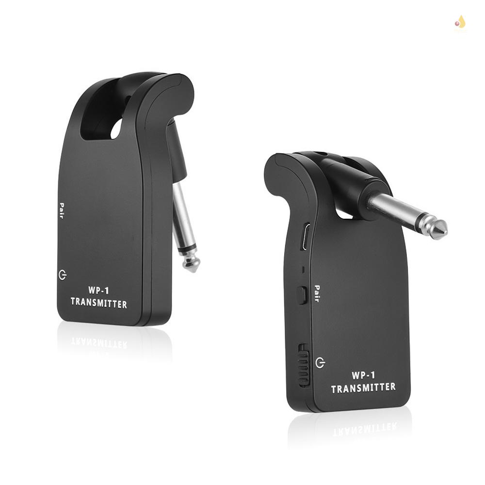 Hệ Thống Truyền Và Nhận Tín Hiệu Không Dây 2.4G Tích Hợp Pin Lithium 30M Chuyên Dụng Cho Đàn Guitar Điện