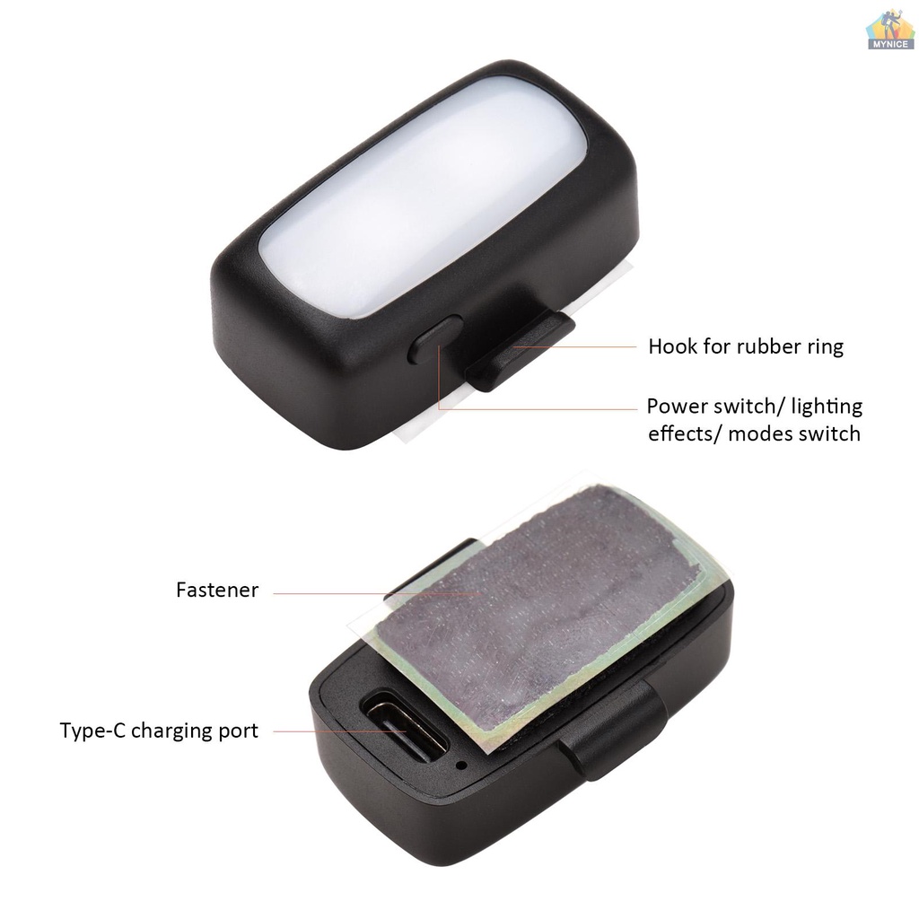 ANDOER Đèn Nhấp Nháy 3 Màu 2 Bóng Cho Drone Điều Khiển Từ Xa