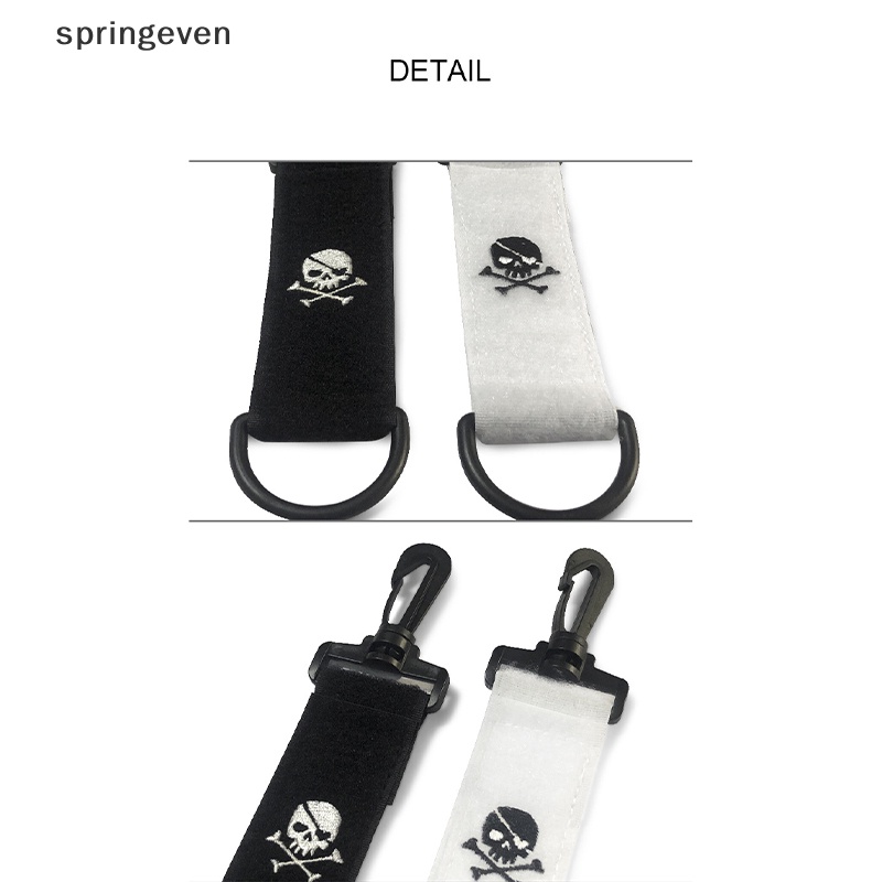 Springeven Khăn Lau Gậy Đánh Golf Bằng Polyester Hai Mặt Có Móc Treo Đa Ứng Dụng