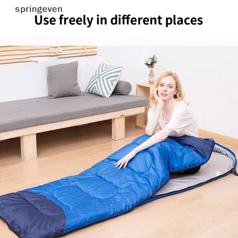 Túi Ngủ Dạng Bao Thư Siêu Nhẹ Chống Thấm Nước Giữ Ấm Khi Đi Cắm Trại