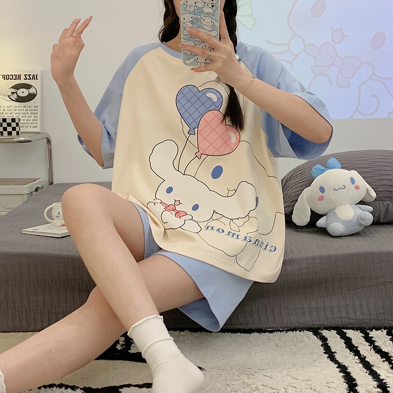 Pjamas Phụ Nữ Cộng Với Kích Thước Đồ Ngủ Pijama Kawaii PJ