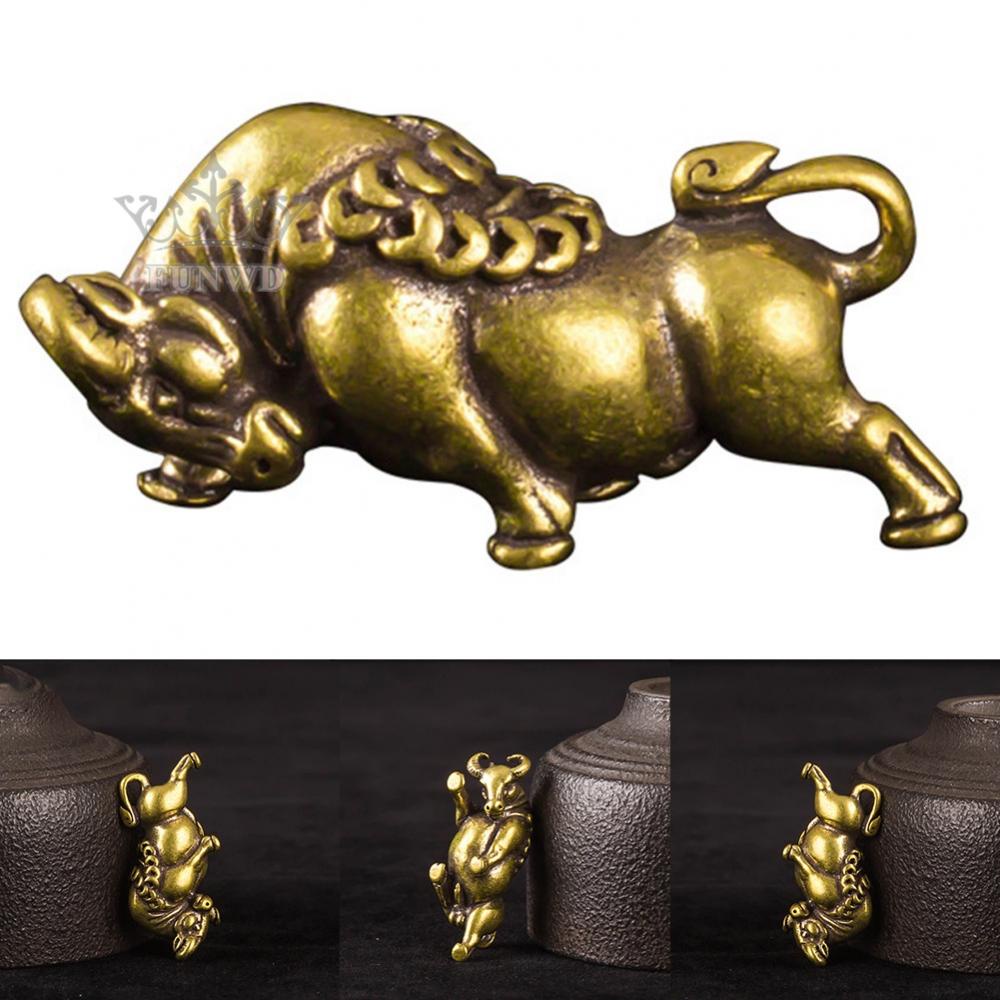 Động Vật Bằng Đồng Thau Cao 1.4cm Thiết Kế Đơn Giản Sống Động